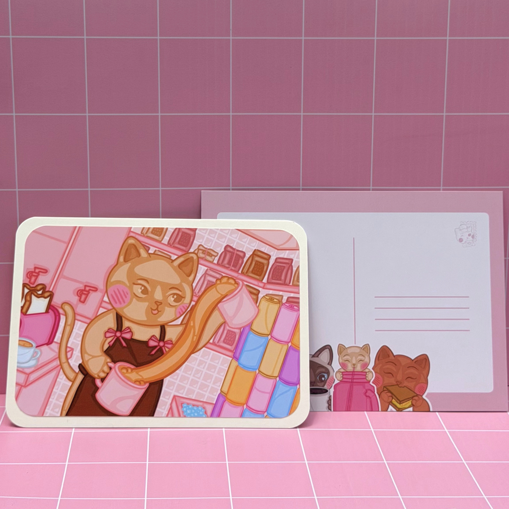 Kitty Kopitiam Pawst & Print Set