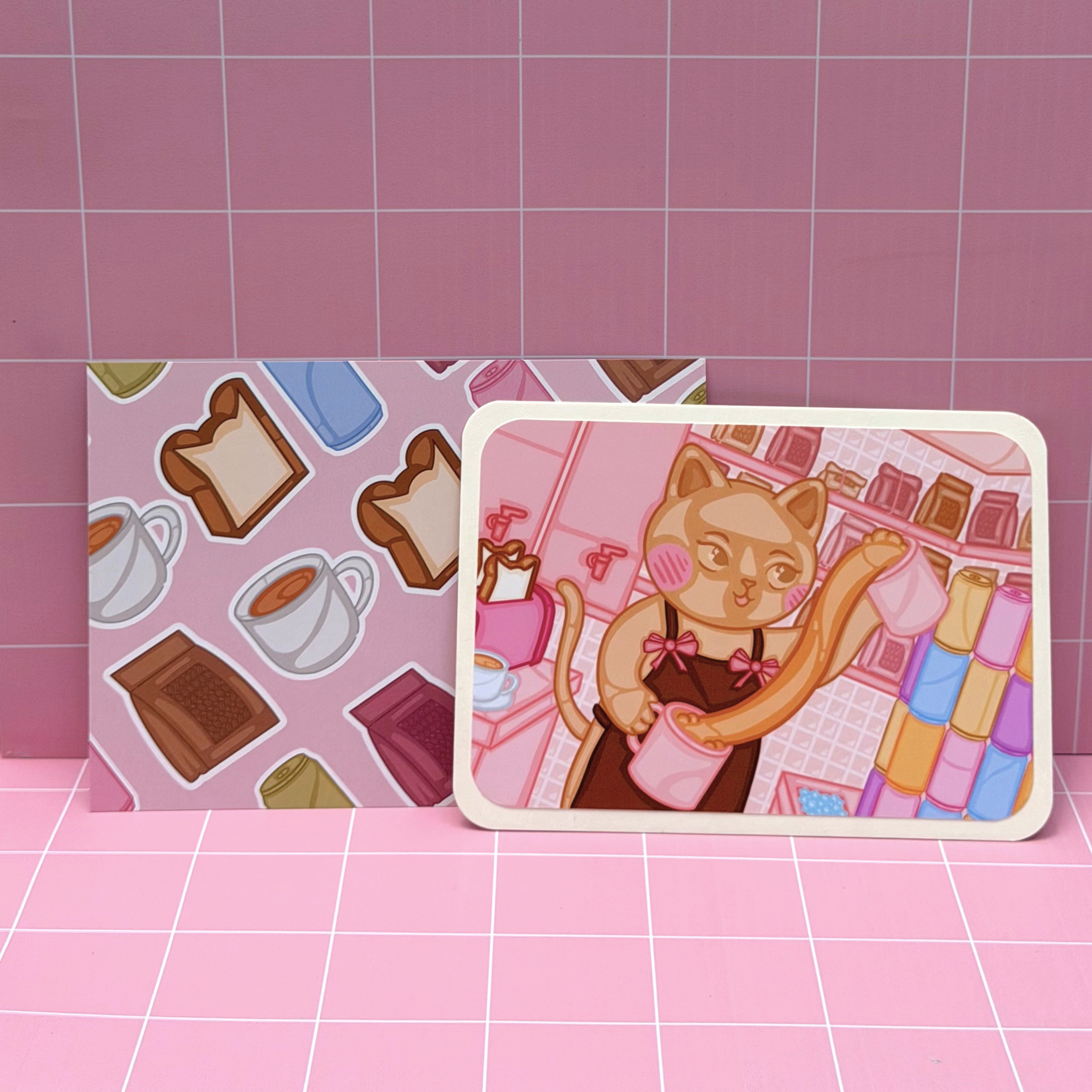 Kitty Kopitiam Pawst & Print Set